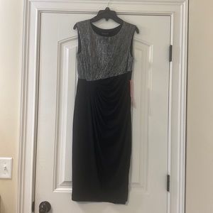 Black and Silver dress